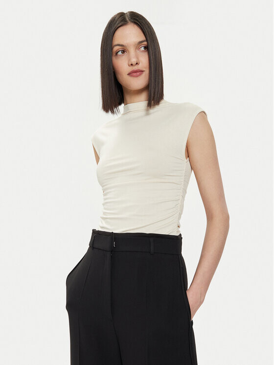 Топ Gina Tricot, экрю
Топ Gina Tricot, экрю