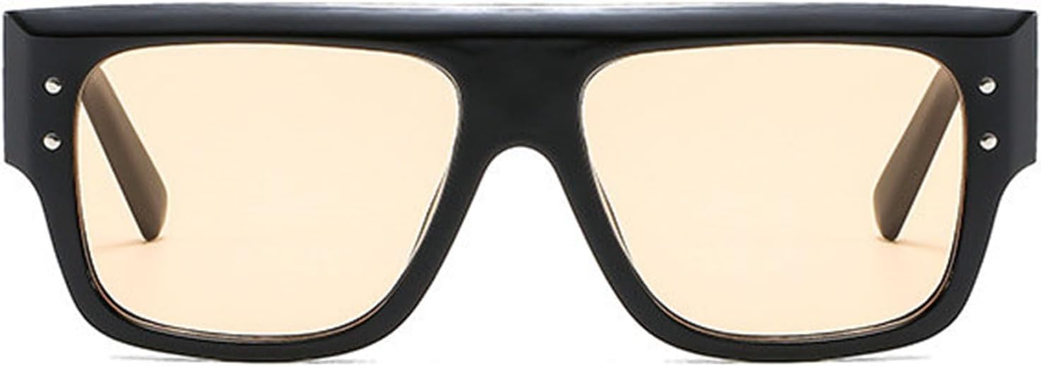 Солнцезащитные очки Willochra Square Oversized для женщин и мужчин, модные солнцезащитные очки в крупной оправе, черные, с плоской верхней частью, цвета шампанского, Black Brown
Солнцезащитные очки Willochra Square Oversized для женщин и мужчин, модные солнцезащитные очки в крупной оправе, черные, с плоской верхней частью, цвета шампанского, Black Brown