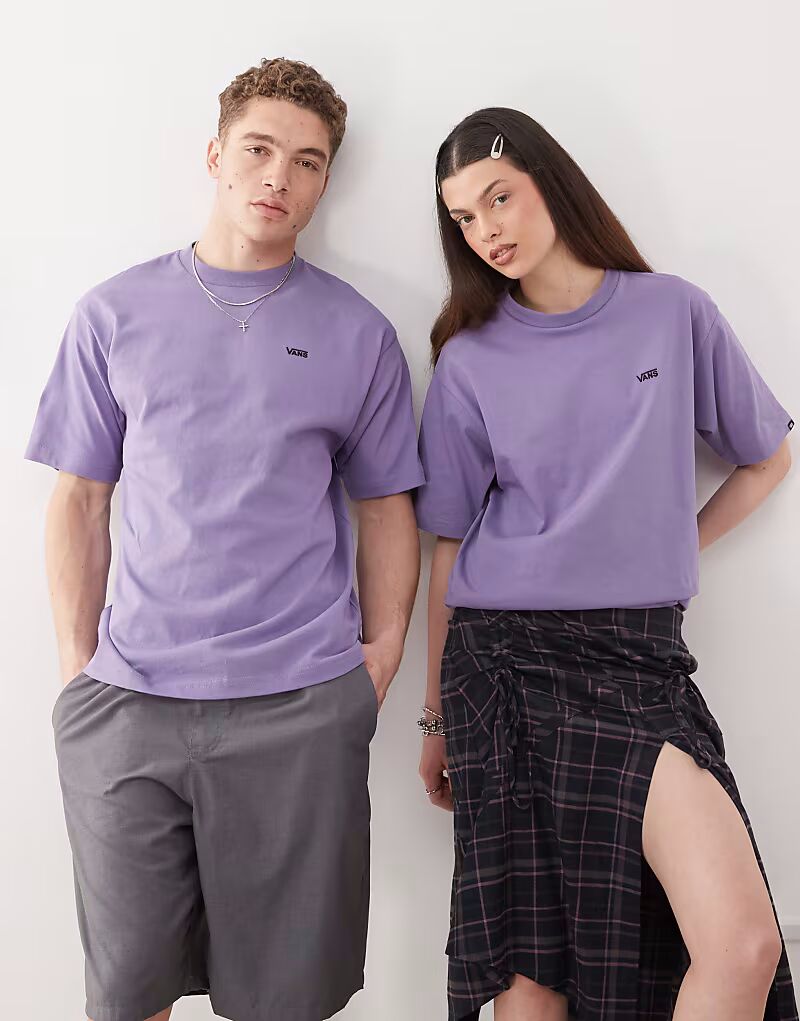 Футболка свободного кроя Vans с логотипом на левой стороне груди фиолетового цвета - PURPLE
Футболка свободного кроя Vans с логотипом на левой стороне груди фиолетового цвета - PURPLE