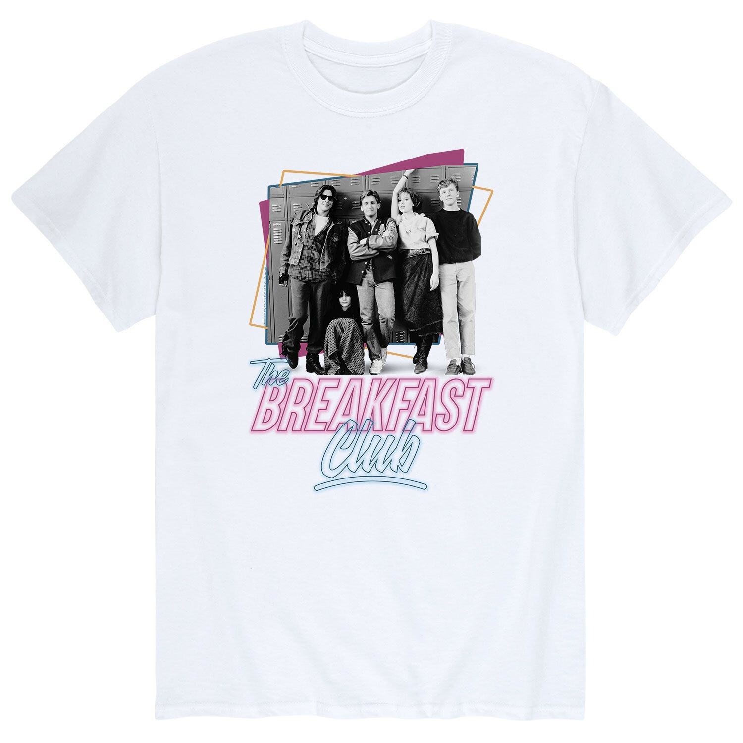 Мужская футболка в стиле ретро The Breakfast Club Licensed Character
Мужская футболка в стиле ретро The Breakfast Club Licensed Character