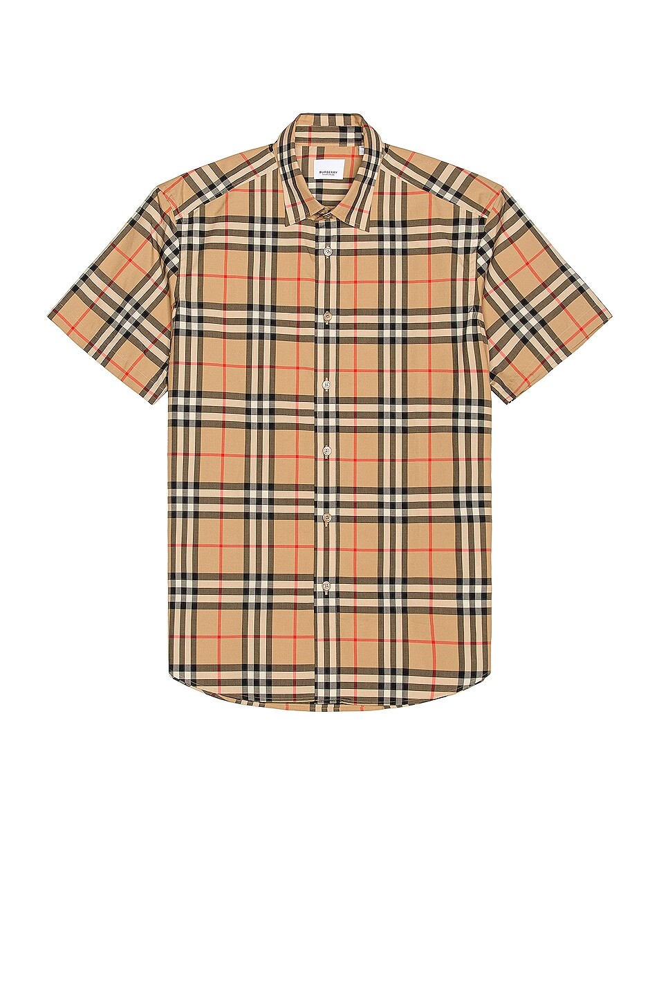 Рубашка Burberry Caxton Short Sleeve Check, цвет Archive Beige
Рубашка Burberry Caxton Short Sleeve Check, цвет Archive Beige