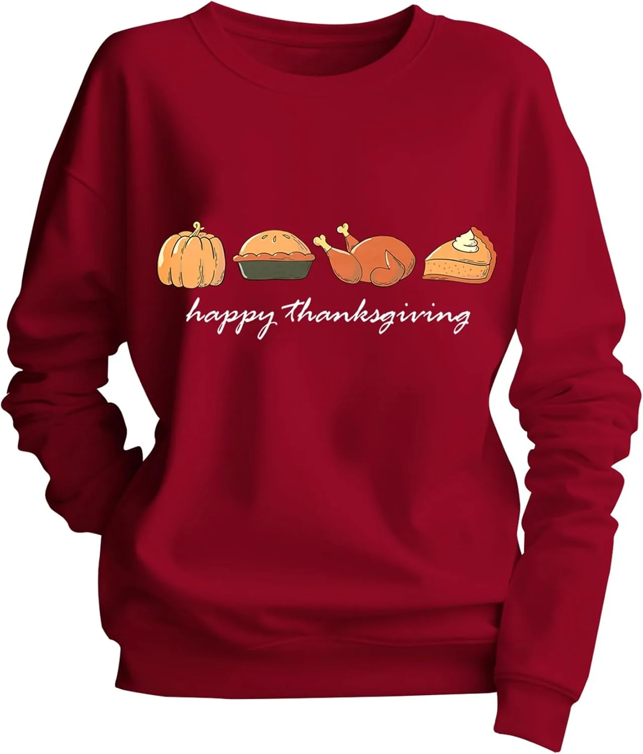 Толстовка Happy Thanksgiving с длинным рукавом Yuisi Doxn
Толстовка Happy Thanksgiving с длинным рукавом Yuisi Doxn