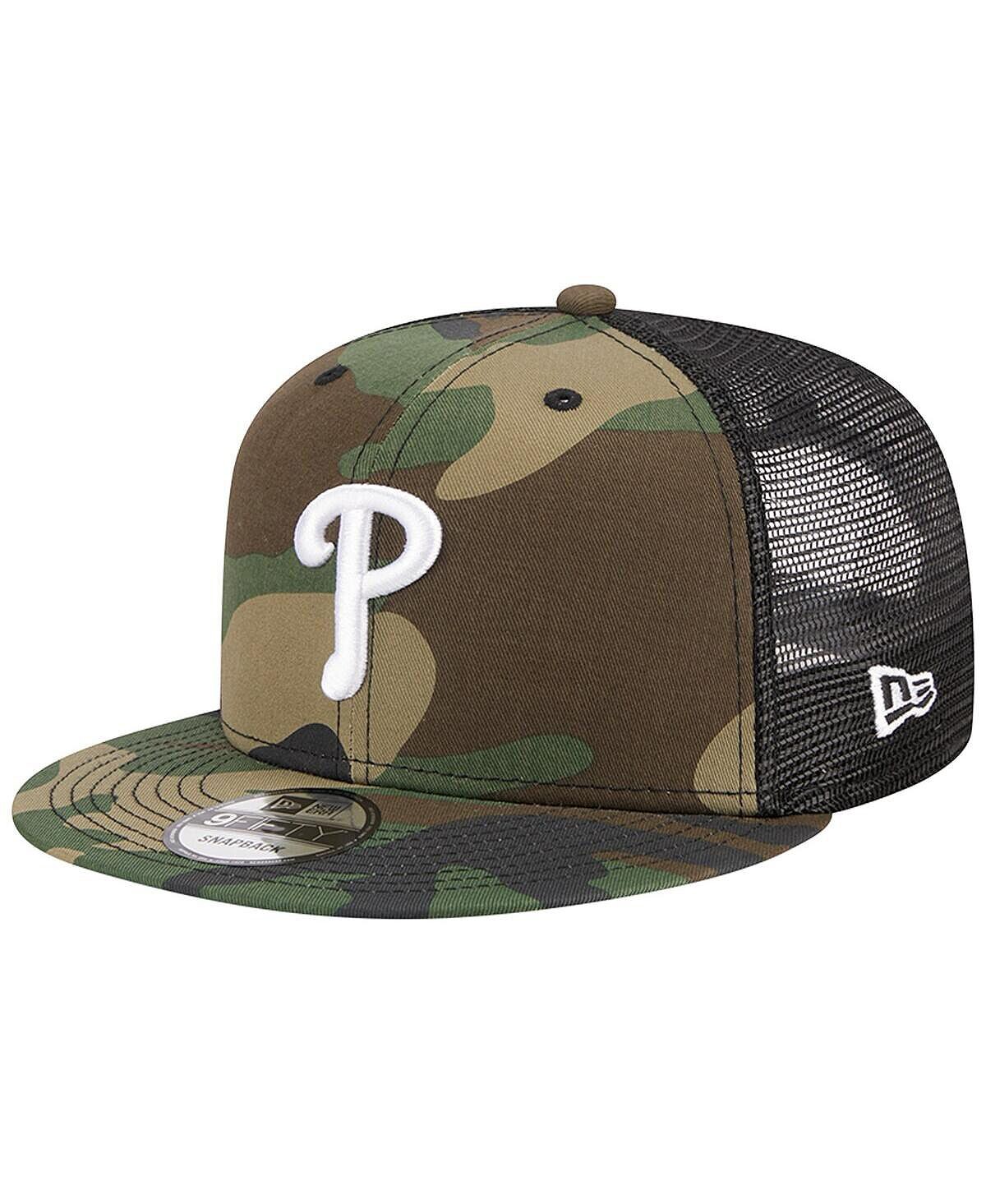 Мужская камуфляжная кепка Philadelphia Phillies Woodland Camo Trucker 9FIFTY Snapback New Era
Мужская камуфляжная кепка Philadelphia Phillies Woodland Camo Trucker 9FIFTY Snapback New Era