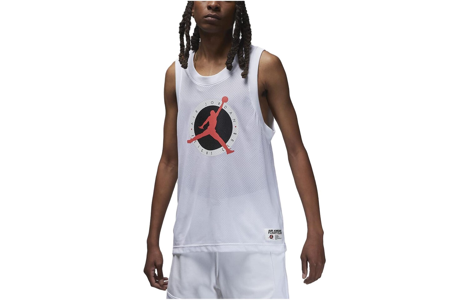 Мужская баскетбольная майка Jordan, цвет White
Мужская баскетбольная майка Jordan, цвет White