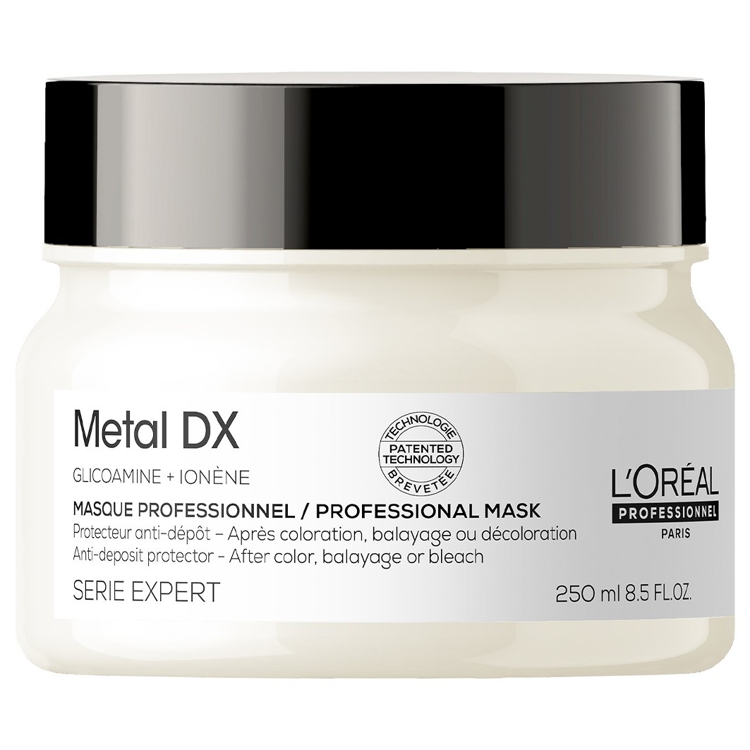 Маска для волос serie expert metal dx L Oreal Professionnel Paris, объем 250 мл
Маска для волос serie expert metal dx L Oreal Professionnel Paris, объем 250 мл