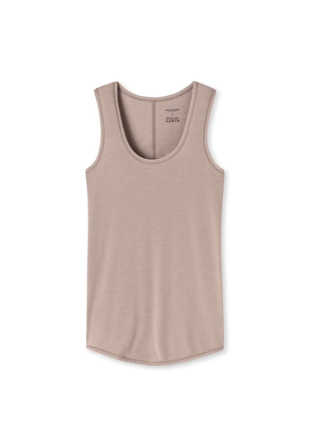 Женская майка - майка индивидуального кроя, базовая, эластичная, из одинарного джерси SCHIESSER, коричневый
Женская майка - майка индивидуального кроя, базовая, эластичная, из одинарного джерси SCHIESSER, коричневый