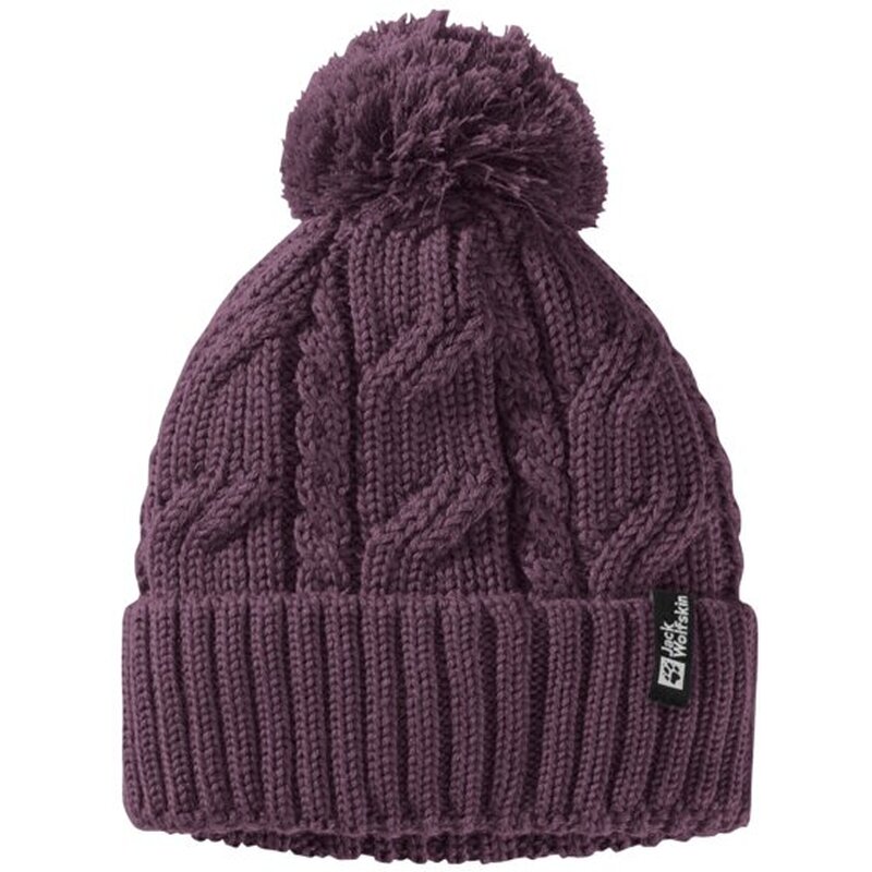 Шапочка с помпоном Jack Wolfskin, цвет midnight plum
Шапочка с помпоном Jack Wolfskin, цвет midnight plum