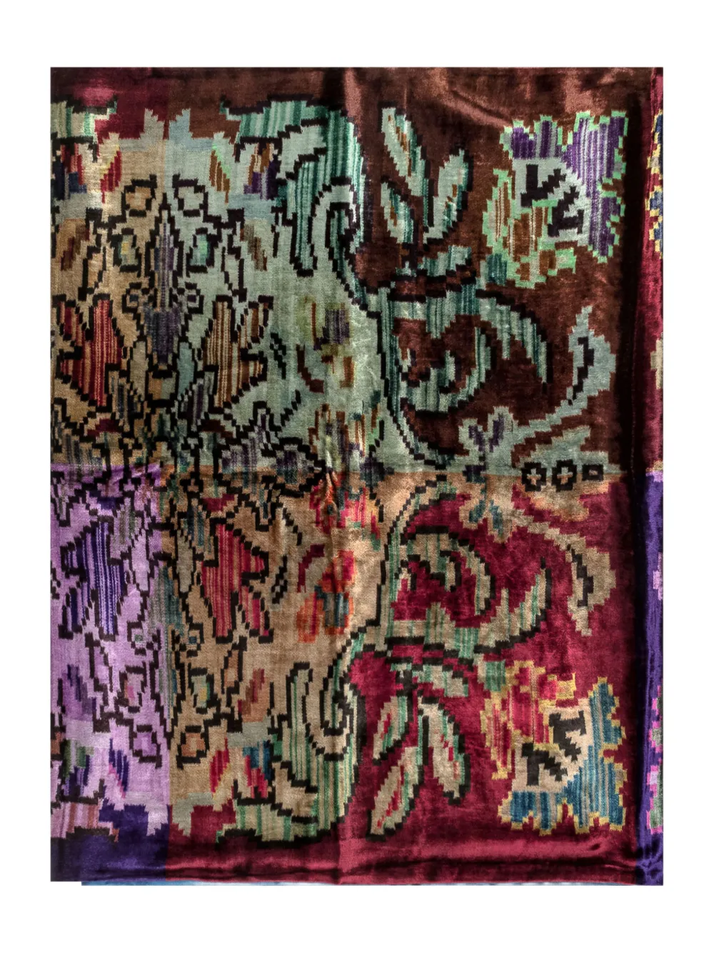 Шарф с цветочным узором Pierre-Louis Mascia, коричневый
Шарф с цветочным узором Pierre-Louis Mascia, коричневый