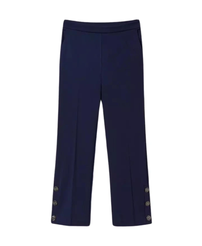 Укороченные брюки Twinset, синий
Укороченные брюки Twinset, синий