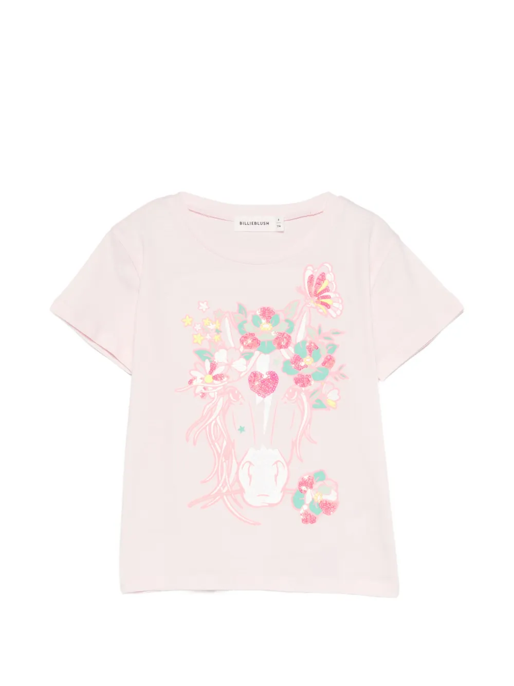 Футболка с цветочными пайетками Billieblush, розовый
Футболка с цветочными пайетками Billieblush, розовый