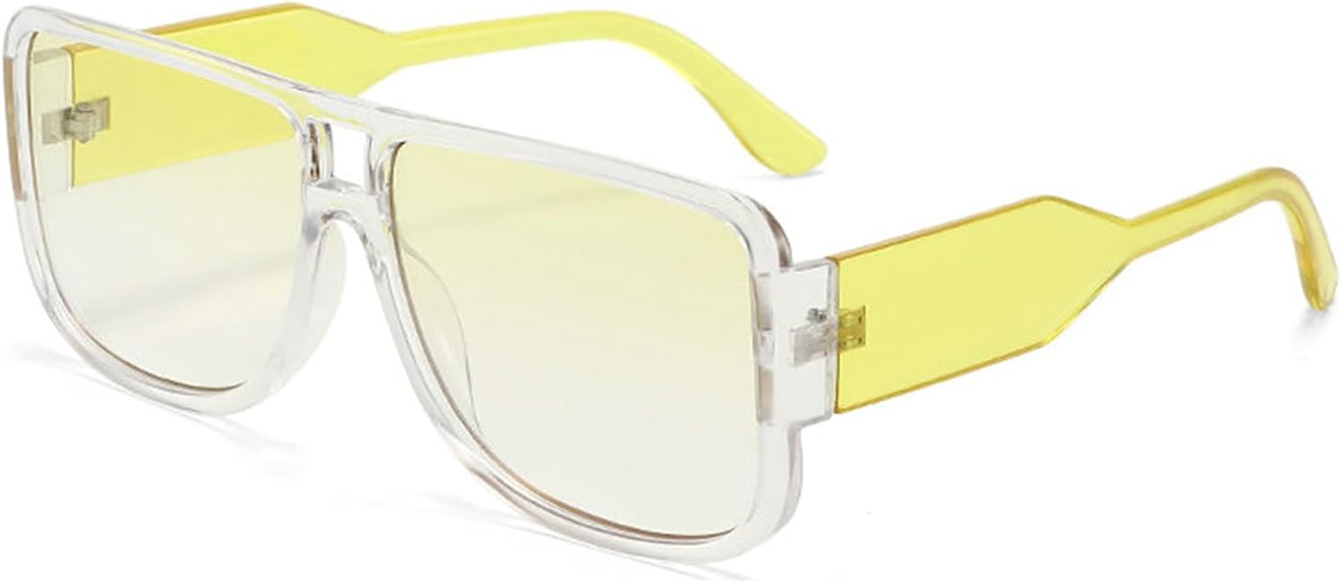 Солнцезащитные очки COTIA 2025 в квадратной оправе для женщин и мужчин, в стиле ретро, классические, с двойной перемычкой, популярные очки-пилот для активного отдыха, Yellow
Солнцезащитные очки COTIA 2025 в квадратной оправе для женщин и мужчин, в стиле ретро, классические, с двойной перемычкой, популярные очки-пилот для активного отдыха, Yellow