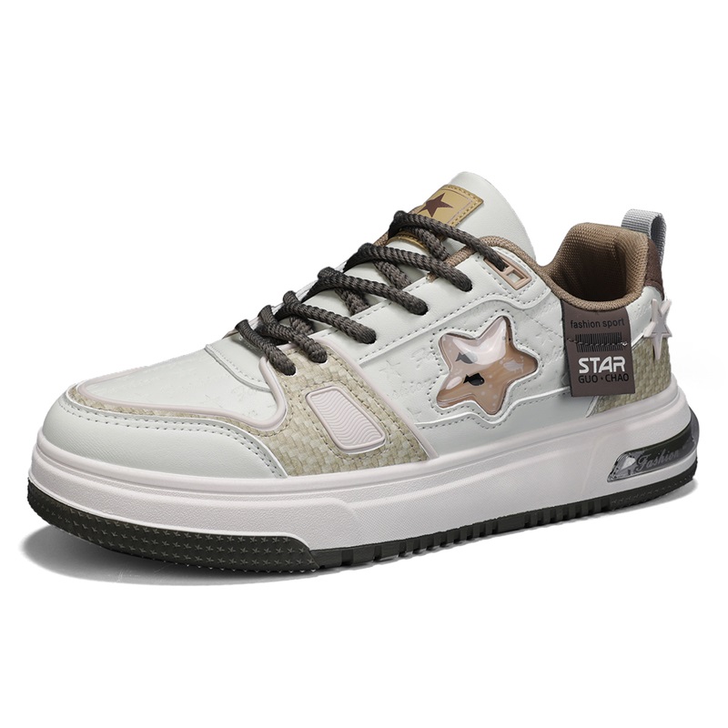 Boogie Bear Амортизирующие нескользящие износостойкие поддерживающие сбалансированные низкие кеды мужские бежево-зеленые, цвет Beige Green
Boogie Bear Амортизирующие нескользящие износостойкие поддерживающие сбалансированные низкие кеды мужские бежево-зеленые, цвет Beige Green