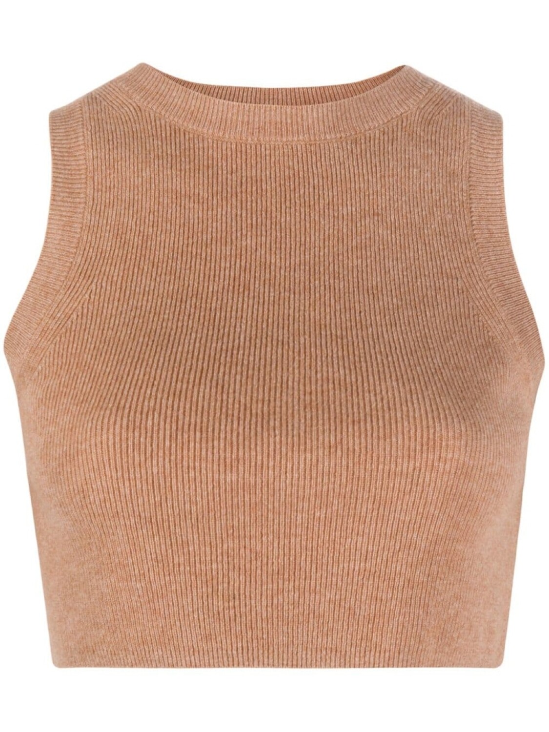 Укороченный топ в рубчик Cashmere In Love, бежевый
Укороченный топ в рубчик Cashmere In Love, бежевый