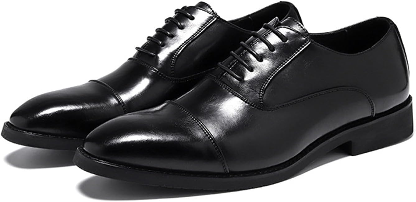 Мужские классические оксфорды на шнуровке KYOESCAI, формальная обувь, современные деловые офисные туфли для мужчин, черный
Мужские классические оксфорды на шнуровке KYOESCAI, формальная обувь, современные деловые офисные туфли для мужчин, черный