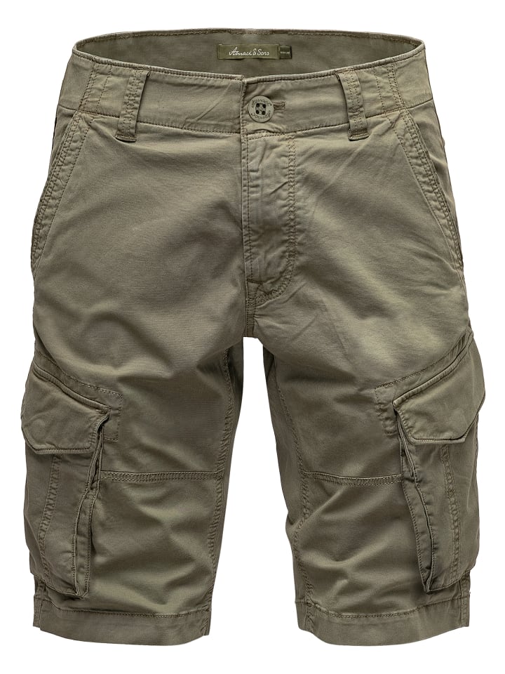 Тканевые шорты Amaci&Sons, оливковый
Тканевые шорты Amaci&Sons, оливковый