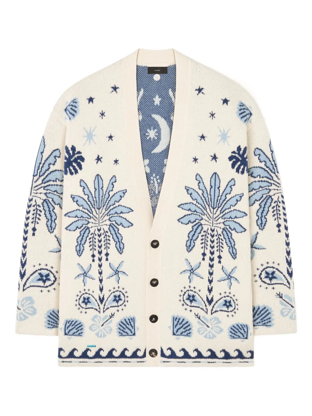 Кардиган echoes of the island с принтом Alanui, нейтральный
Кардиган echoes of the island с принтом Alanui, нейтральный