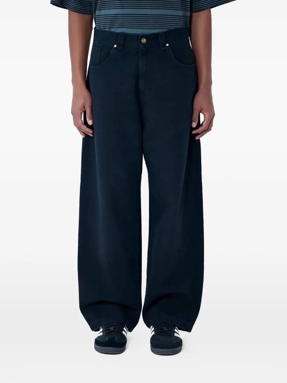 Широкие брюки с пятью карманами Carhartt Wip, черный
Широкие брюки с пятью карманами Carhartt Wip, черный