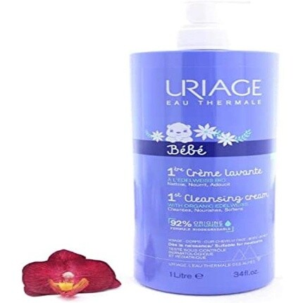 Детский очищающий крем 1St 1л, Uriage
Детский очищающий крем 1St 1л, Uriage