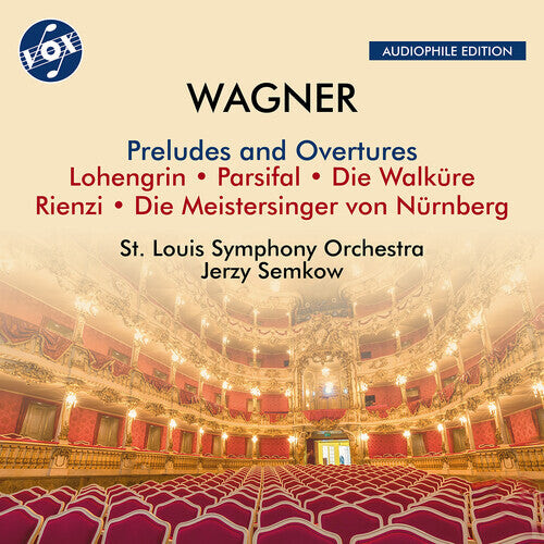 CD диск Wagner / Semkow / st. Louis Symphony Orch: Preludes & Overtures - Lohengrin Parsifal Die 
CD диск Wagner / Semkow / st. Louis Symphony Orch: Preludes & Overtures - Lohengrin Parsifal Die