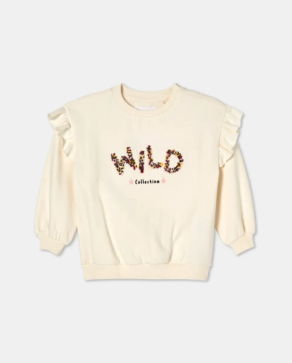 Детская толстовка с оборкой на плече и принтом с буквами Kids El Corte Inglés, белый
Детская толстовка с оборкой на плече и принтом с буквами Kids El Corte Inglés, белый