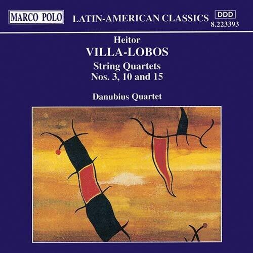 CD диск Villa-Lobos / Danubius Quartet: QT STR 3/10/15 
CD диск Villa-Lobos / Danubius Quartet: QT STR 3/10/15