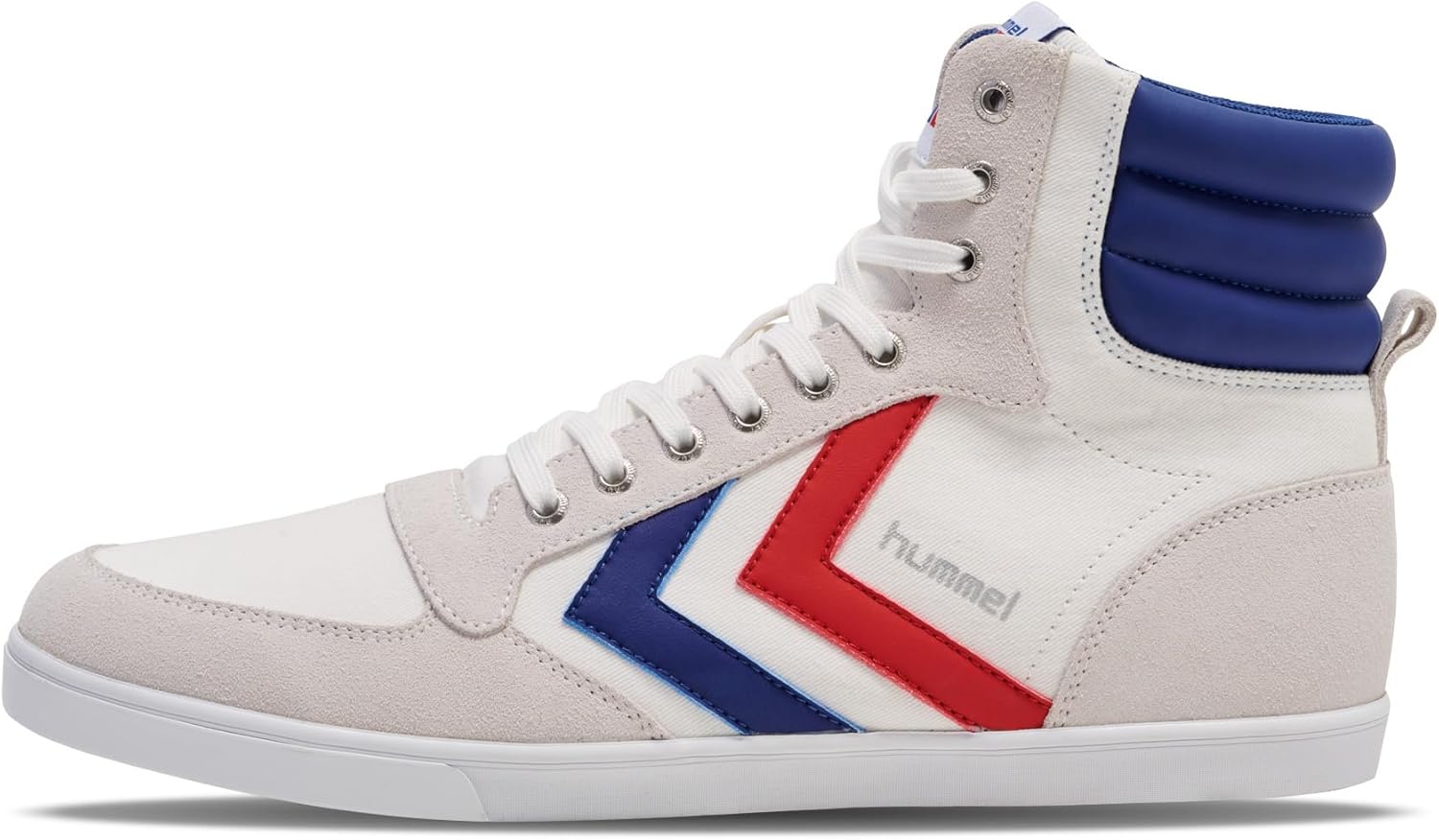 Кроссовки Hummel Unisex высокие, белый/красный/синий
Кроссовки Hummel Unisex высокие, белый/красный/синий