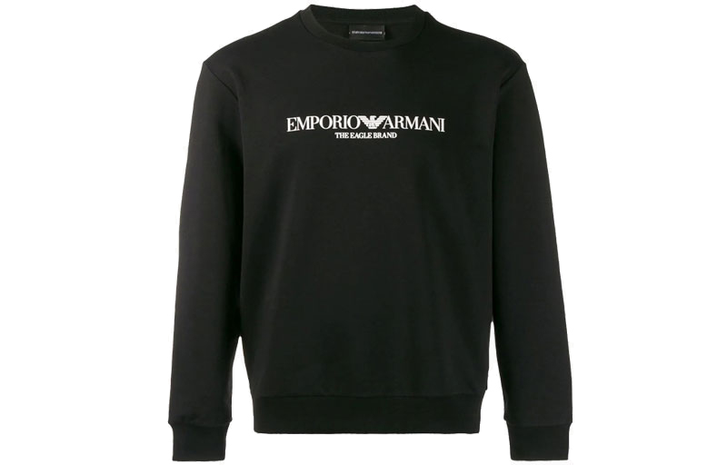 Свитшот мужской черный EMPORIO ARMANI 
Свитшот мужской черный EMPORIO ARMANI
