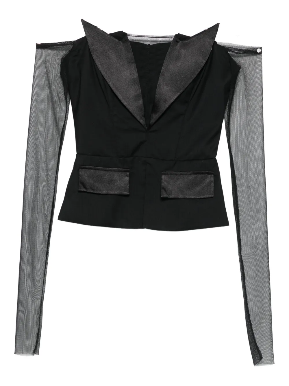 Верх-корсет смокинга Vestiaire d'un Oiseau Libre, черный
Верх-корсет смокинга Vestiaire d'un Oiseau Libre, черный