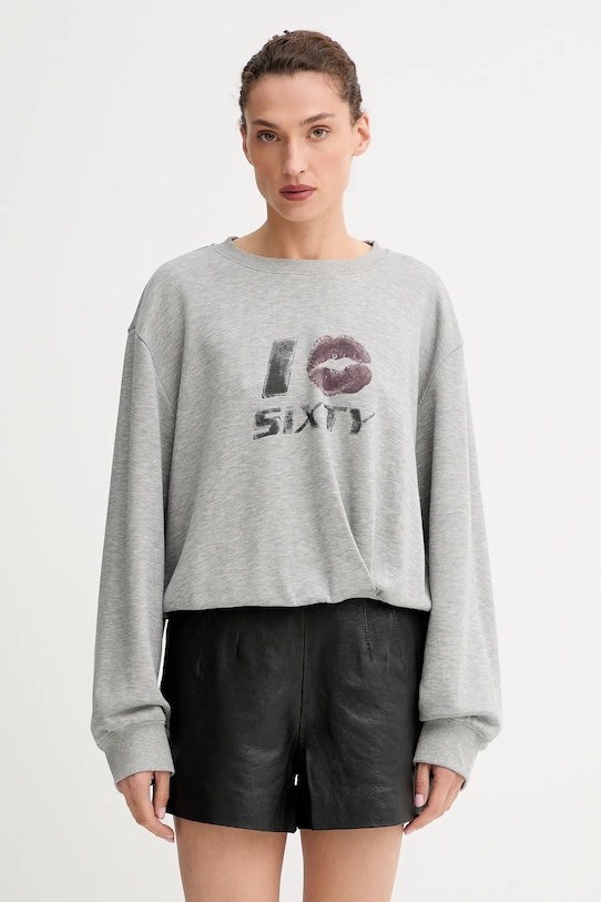 Толстовка из смесовой шерсти Miss Sixty, серый
Толстовка из смесовой шерсти Miss Sixty, серый