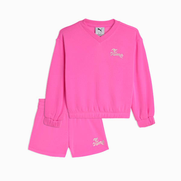 Флисовая толстовка и шорты для малышей Matching Sets Puma, розовый
Флисовая толстовка и шорты для малышей Matching Sets Puma, розовый