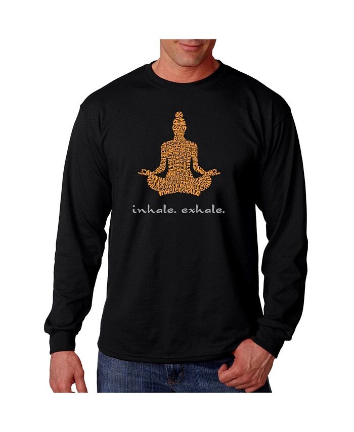 Мужская футболка с длинным рукавом Word Art – Вдох-Выдох LA Pop Art, черный
Мужская футболка с длинным рукавом Word Art – Вдох-Выдох LA Pop Art, черный