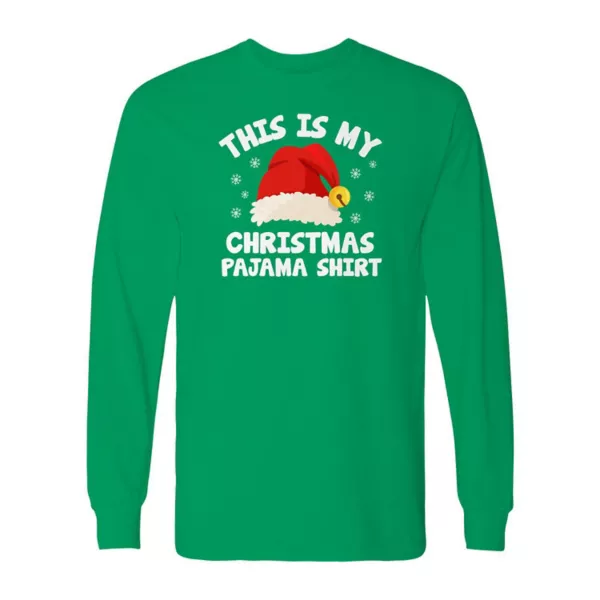 Мужская пижамная рубашка с длинным рукавом и новогодним принтом Licensed Character, цвет irish green
Мужская пижамная рубашка с длинным рукавом и новогодним принтом Licensed Character, цвет irish green