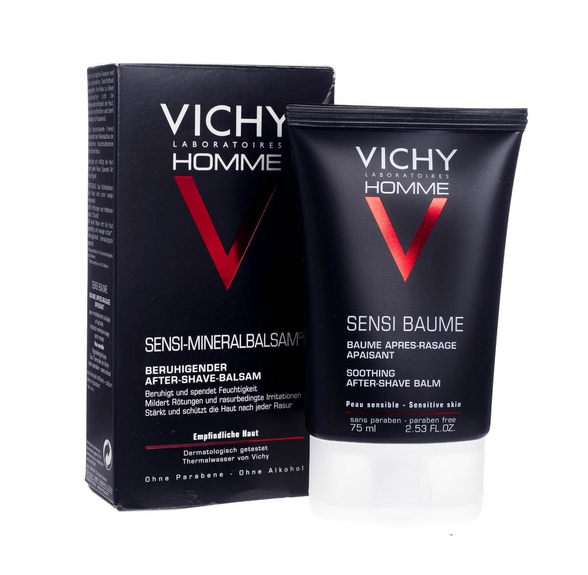 Vichy, Sensi Baume, успокаивающий бальзам после бритья, 75 мл 
Vichy, Sensi Baume, успокаивающий бальзам после бритья, 75 мл
