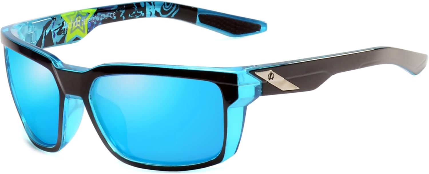 Поляризованные солнцезащитные очки с обтекаемой формой для занятий спортом на открытом воздухе: для мужчин, для велоспорта, бега, рыбалки, для женщин 4201 VIAHDA, Blue
Поляризованные солнцезащитные очки с обтекаемой формой для занятий спортом на открытом воздухе: для мужчин, для велоспорта, бега, рыбалки, для женщин 4201 VIAHDA, Blue