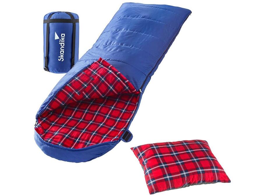 SKANDIKA Спальный мешок Dundee + подушка - 3 сезона, до -20°C - 220 x 80 см
SKANDIKA Спальный мешок Dundee + подушка - 3 сезона, до -20°C - 220 x 80 см