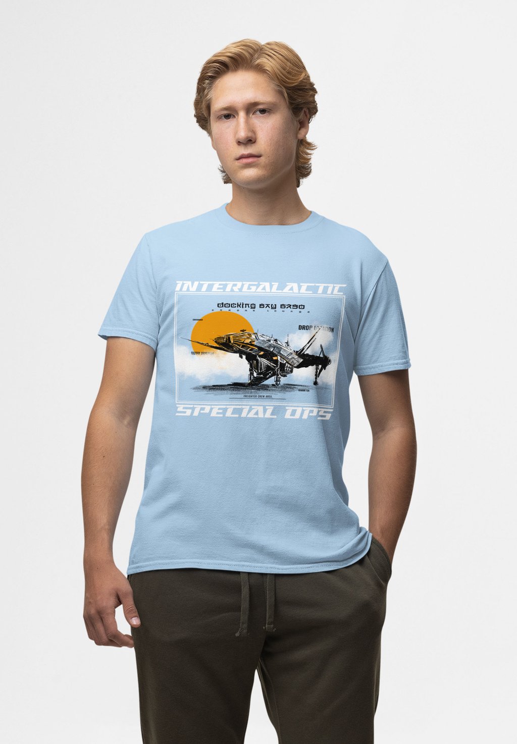 Футболка с принтом Henry Tiger, светло-голубой
Футболка с принтом Henry Tiger, светло-голубой