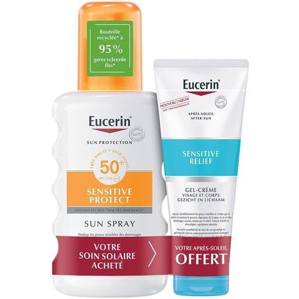 Солнцезащитный спрей Sensitive Protect Sun SPF 50+ 200 мл Eucerin
Солнцезащитный спрей Sensitive Protect Sun SPF 50+ 200 мл Eucerin