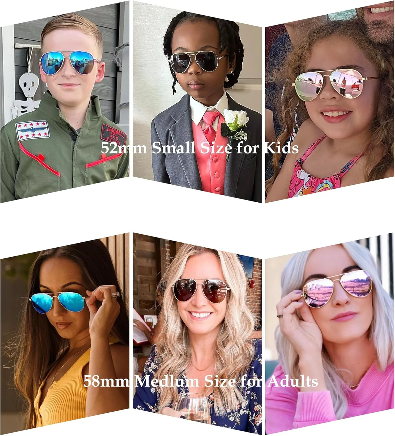 Поляризованные солнцезащитные очки-авиаторы NULOOQ Extra Small для женщин, мужчин, подростков и детей с маленьким лицом, диаметр линз 52 мм и 58 мм, C4* Gunmetal/G15
Поляризованные солнцезащитные очки-авиаторы NULOOQ Extra Small для женщин, мужчин, подростков и детей с маленьким лицом, диаметр линз 52 мм и 58 мм, C4* Gunmetal/G15