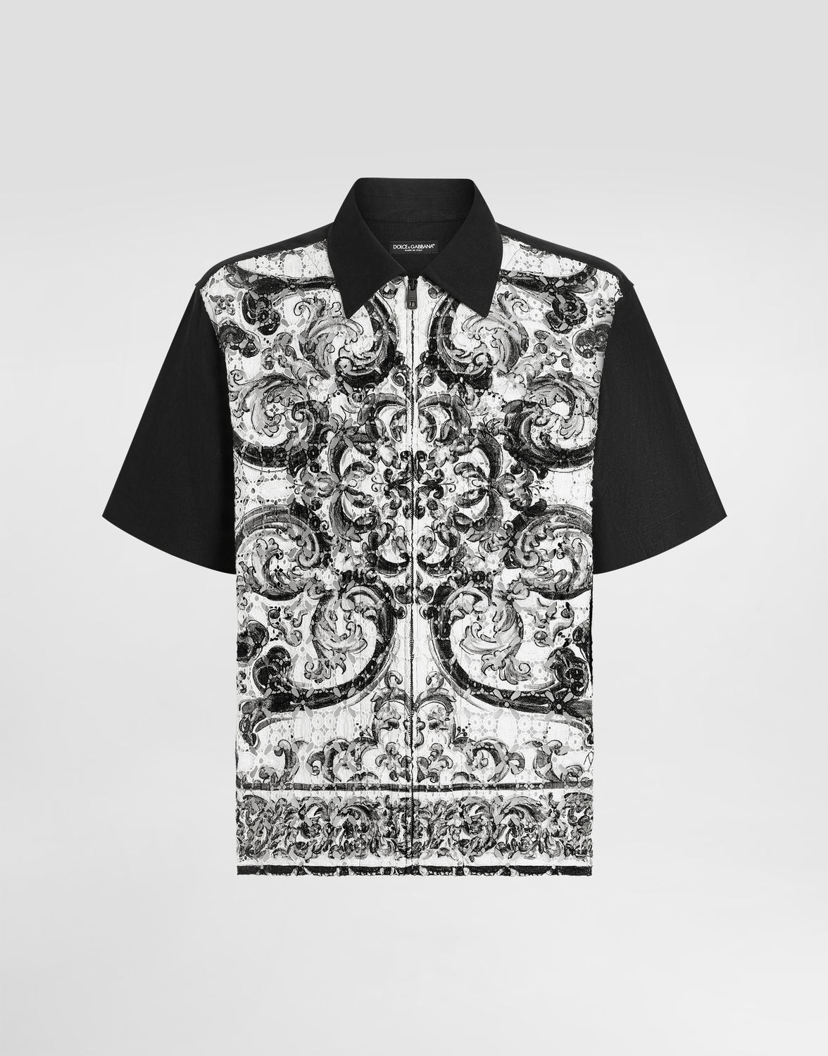 Рубашка из кружева с гавайским принтом майолика Dolce & Gabbana, мультиколор
Рубашка из кружева с гавайским принтом майолика Dolce & Gabbana, мультиколор