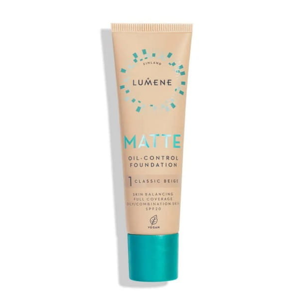 LUMENE Matte SPF20 Матирующая тональная основа - 1 Classic Beige 30 мл
LUMENE Matte SPF20 Матирующая тональная основа - 1 Classic Beige 30 мл