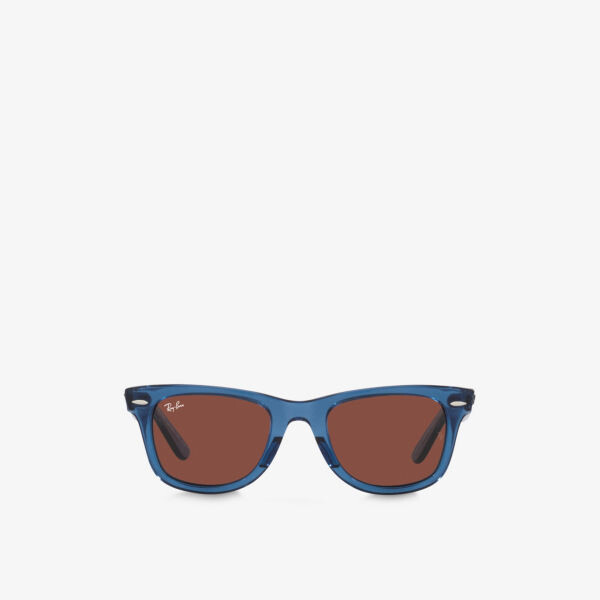 Солнцезащитные очки Wayfarer из ацетата RB2140 в квадратной оправе Ray-Ban, синий
Солнцезащитные очки Wayfarer из ацетата RB2140 в квадратной оправе Ray-Ban, синий