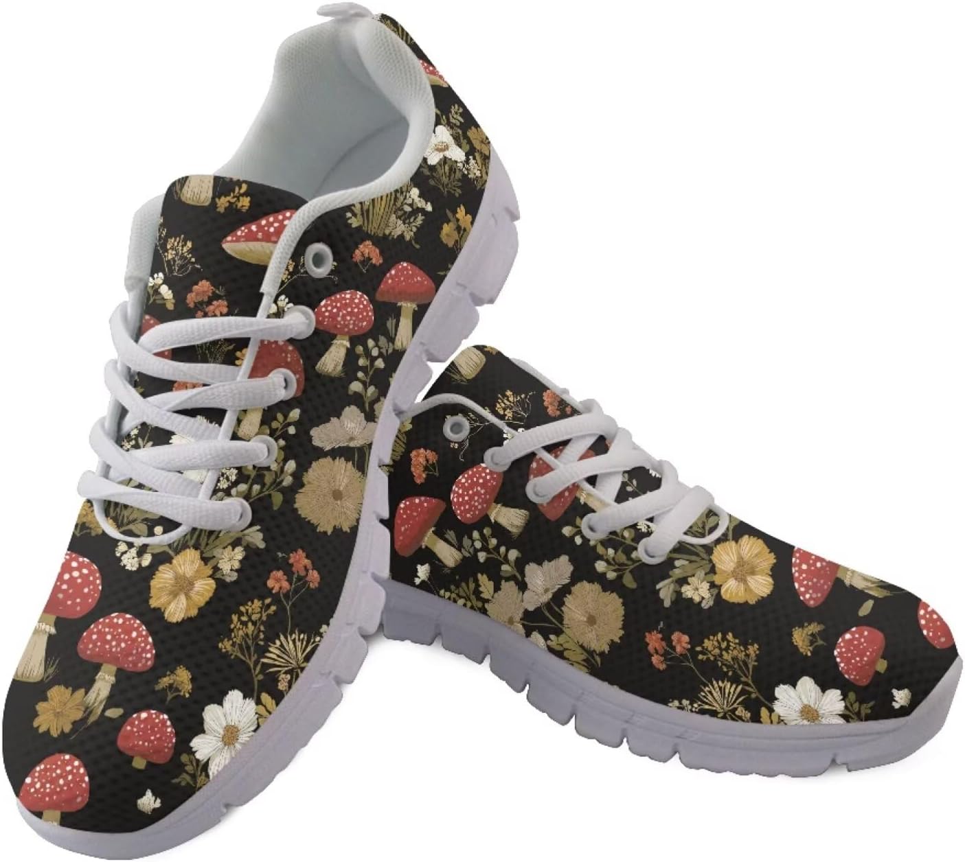 Кроссовки Jeiento для бега, модные и дышащие, для женщин и мужчин, с мягкой амортизацией, спортивные кроссовки для ходьбы и тренировок в спортзале, Cute Mushrooms
Кроссовки Jeiento для бега, модные и дышащие, для женщин и мужчин, с мягкой амортизацией, спортивные кроссовки для ходьбы и тренировок в спортзале, Cute Mushrooms