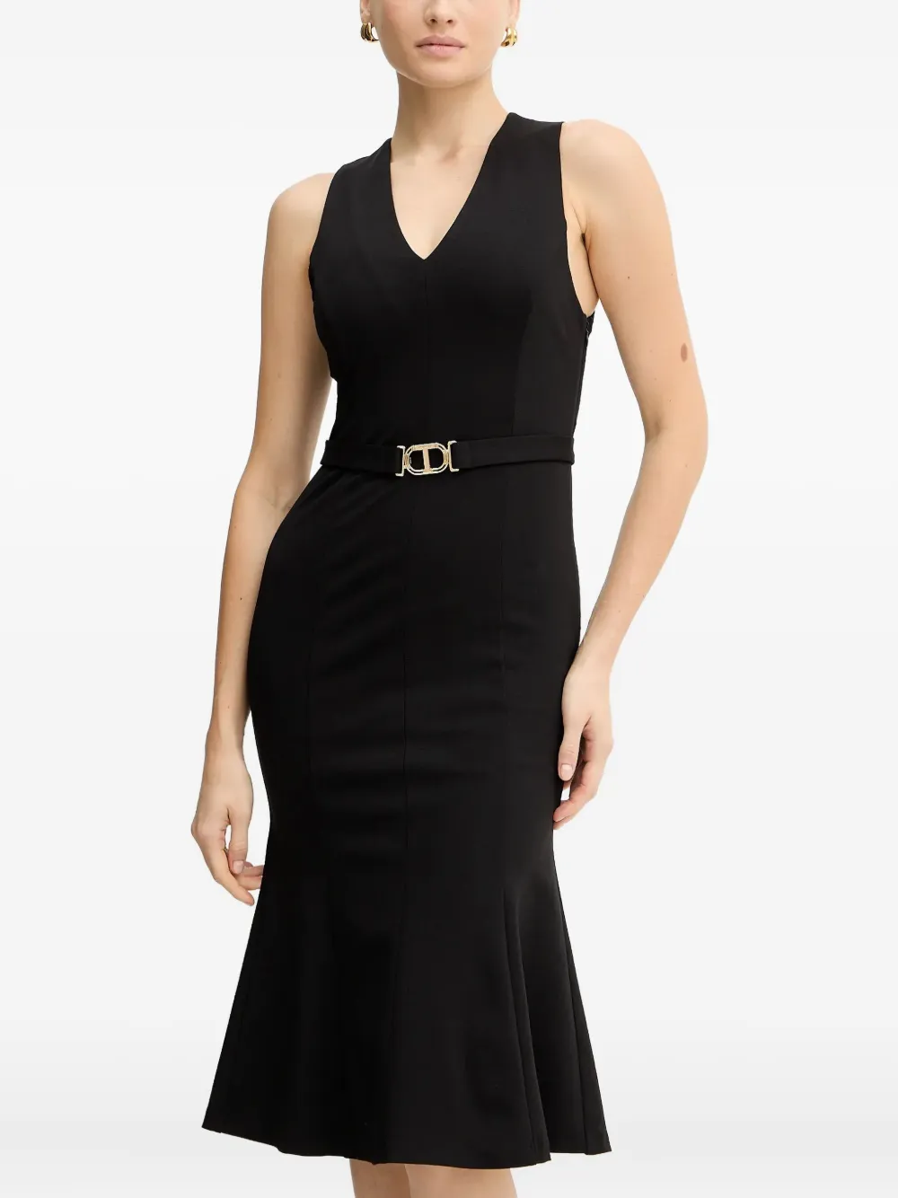 Платье с поясом Twinset, черный
Платье с поясом Twinset, черный