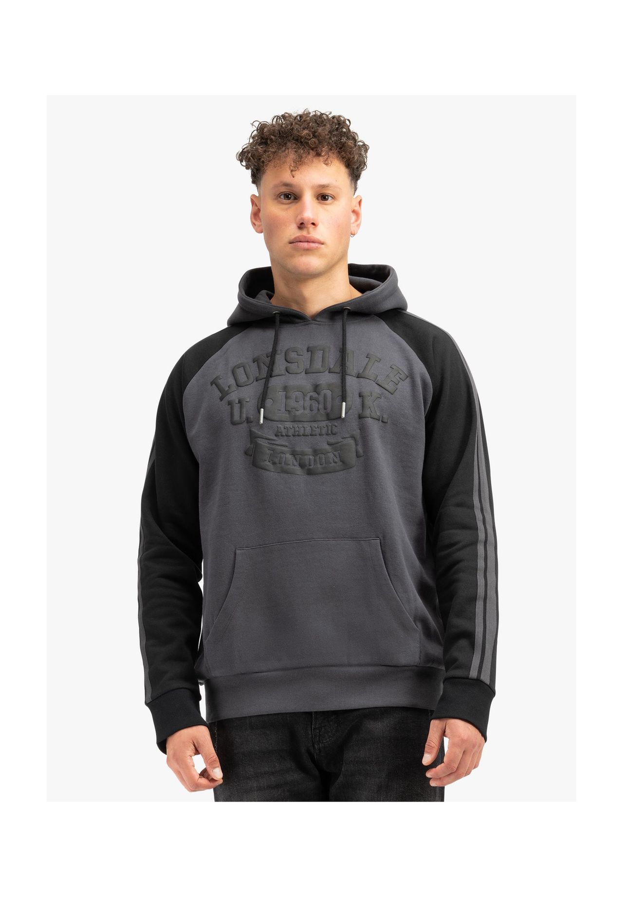 Мужская толстовка с капюшоном стандартного кроя LINNFOOTS LONSDALE, цвет Anthracite/black
Мужская толстовка с капюшоном стандартного кроя LINNFOOTS LONSDALE, цвет Anthracite/black