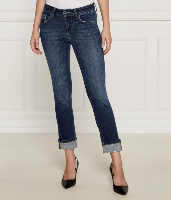 Джинсы женские Liu Jo облегающего кроя с декоративными подворотами, синий
Джинсы женские Liu Jo облегающего кроя с декоративными подворотами, синий