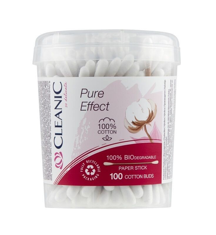 Ватные палочки Cleanic Pure Effect, 200 шт
Ватные палочки Cleanic Pure Effect, 200 шт