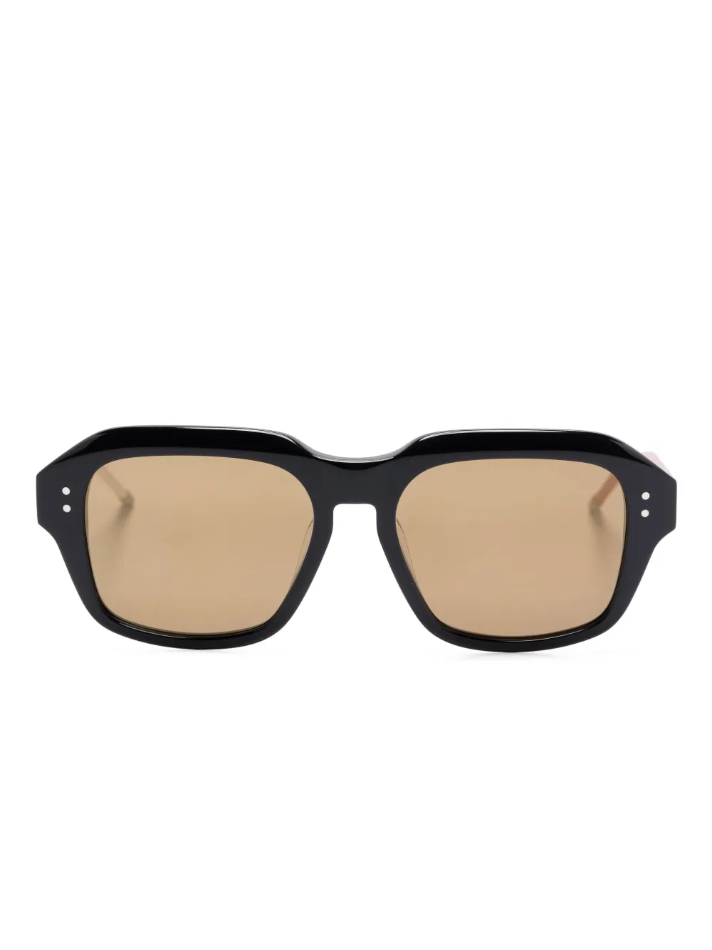 Солнцезащитные очки в массивной оправе Thom Browne Eyewear, черный
Солнцезащитные очки в массивной оправе Thom Browne Eyewear, черный