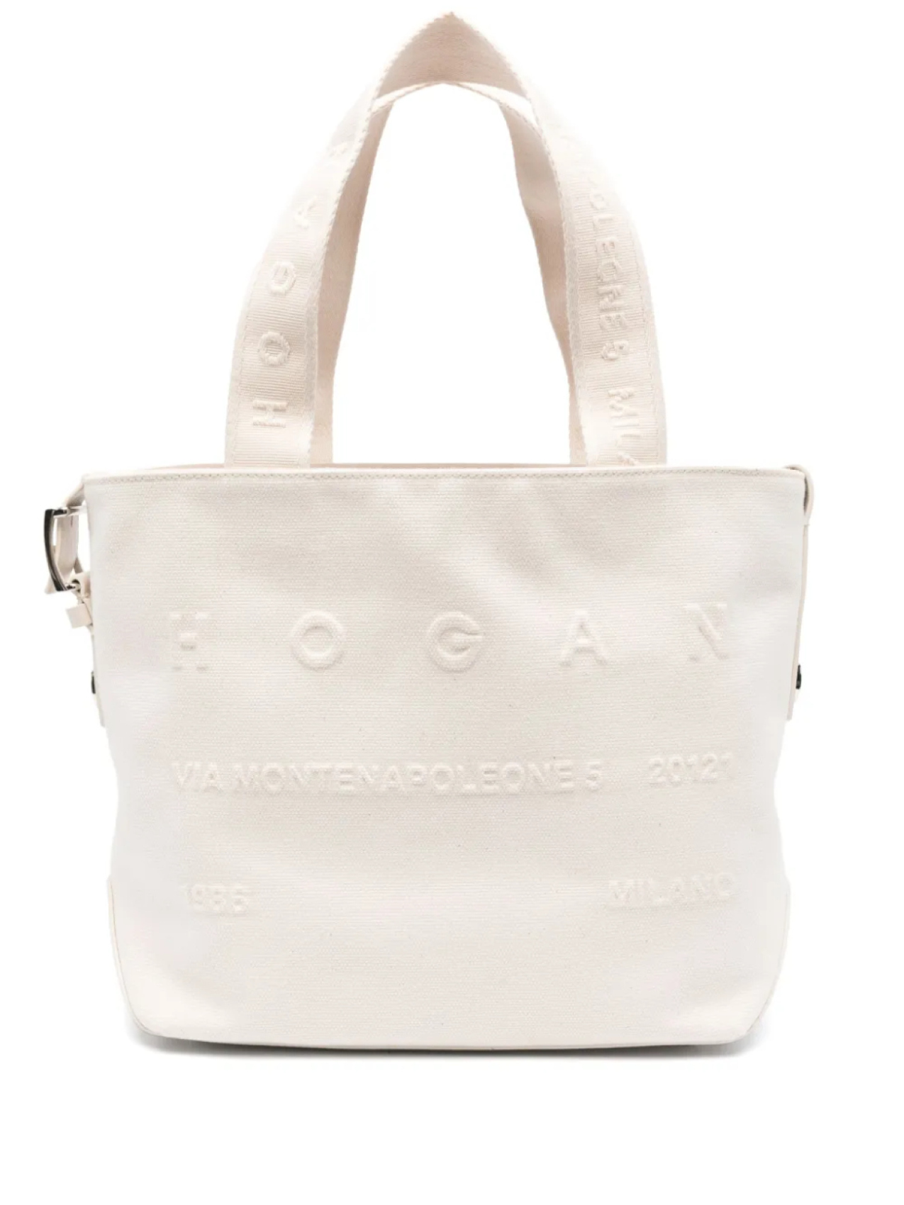 Сумка-шоппер Medium Script Hogan, белый 
Сумка-шоппер Medium Script Hogan, белый