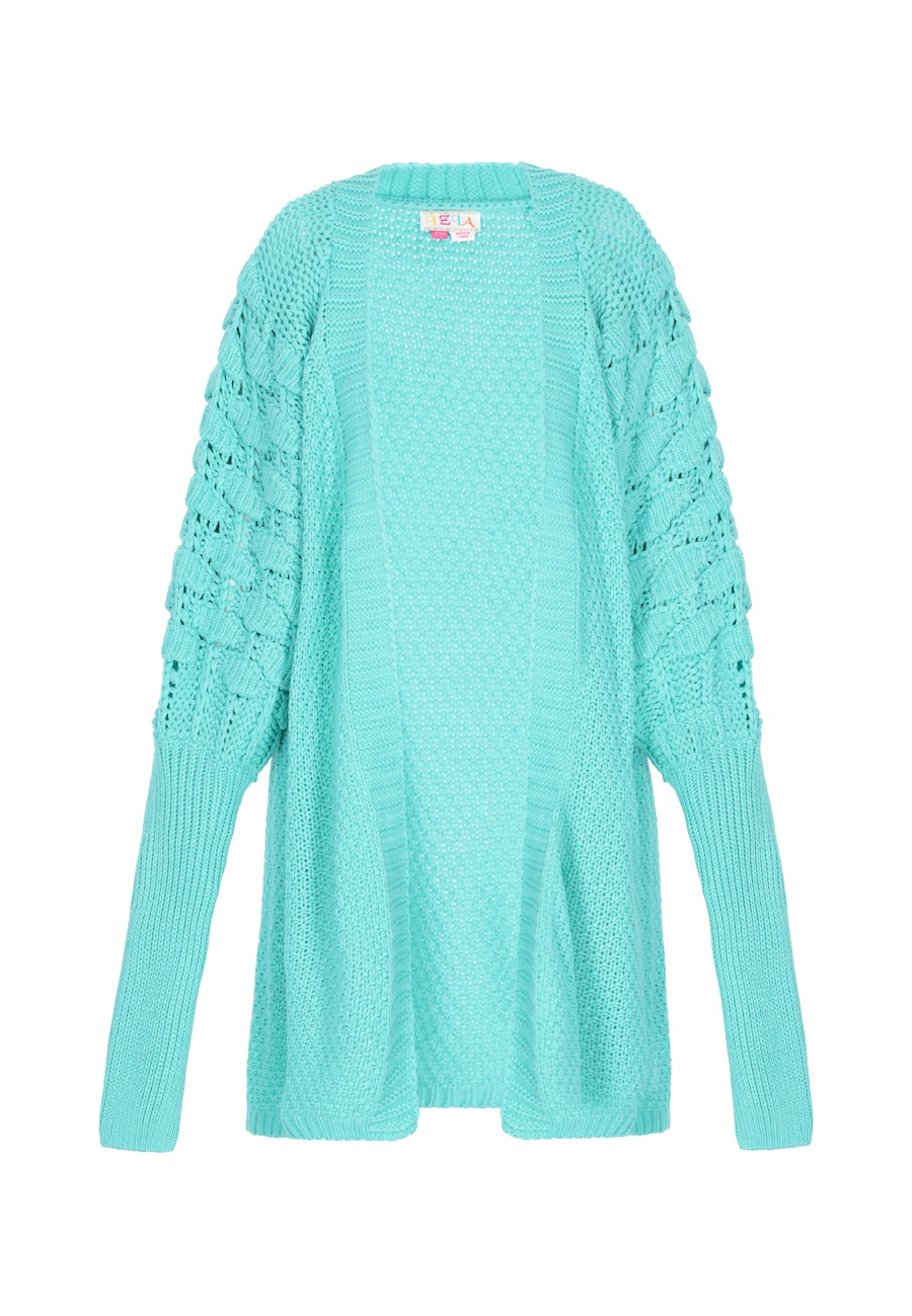 Вязаный кардиган IZIA, бирюзовый
Вязаный кардиган IZIA, бирюзовый