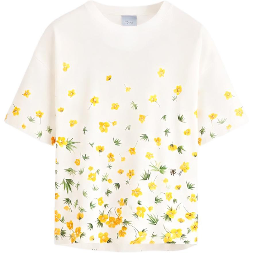 Футболка с рукавом дроп-шолдер для женщин SS26 DIOR, белый
Футболка с рукавом дроп-шолдер для женщин SS26 DIOR, белый